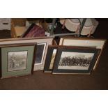 A QUANTITY OF ASSORTED PRINTS TO INCLUDE HUNTING