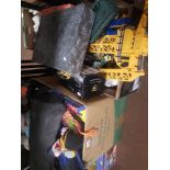 A LARGE QUANTITY OF SUNDRIES TO INCLUDE MAINLY TOYS AND SOME FISHING EQUIPMENT