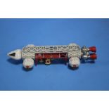 A MECCANO EAGLE FREIGHTER IN RED AND WHITE