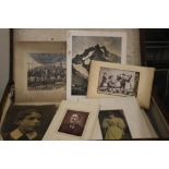 A LEATHER SUITCASE OF PHOTOGRAPHS A FACTORY WORKFORCE, WELSH INTEREST AND A ARTHUR H. FIRMIN