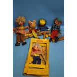 A COLLECTION OF PELHAM PUPPETS TO INCLUDE A BOXED EXAMPLE