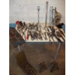 A SELECTION OF MECHANIC'S TOOLS