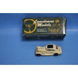 BOXED LANSDOWNE MODELS WHITE METAL TRIUMPH VITESSE FLOW FREE LDM29 1935