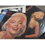 A COLLECTION OF MARILYN MONROE RELATED LP RECORDS AND 7" SINGLES TO INCLUDE 'WHEN I FALL IN