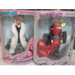 TWO BOXED MARILYN MONROE COLLECTORS SERIES DOLLS COMPRISING OF SPOTLIGHT SPLENDOUR MARILYN AND