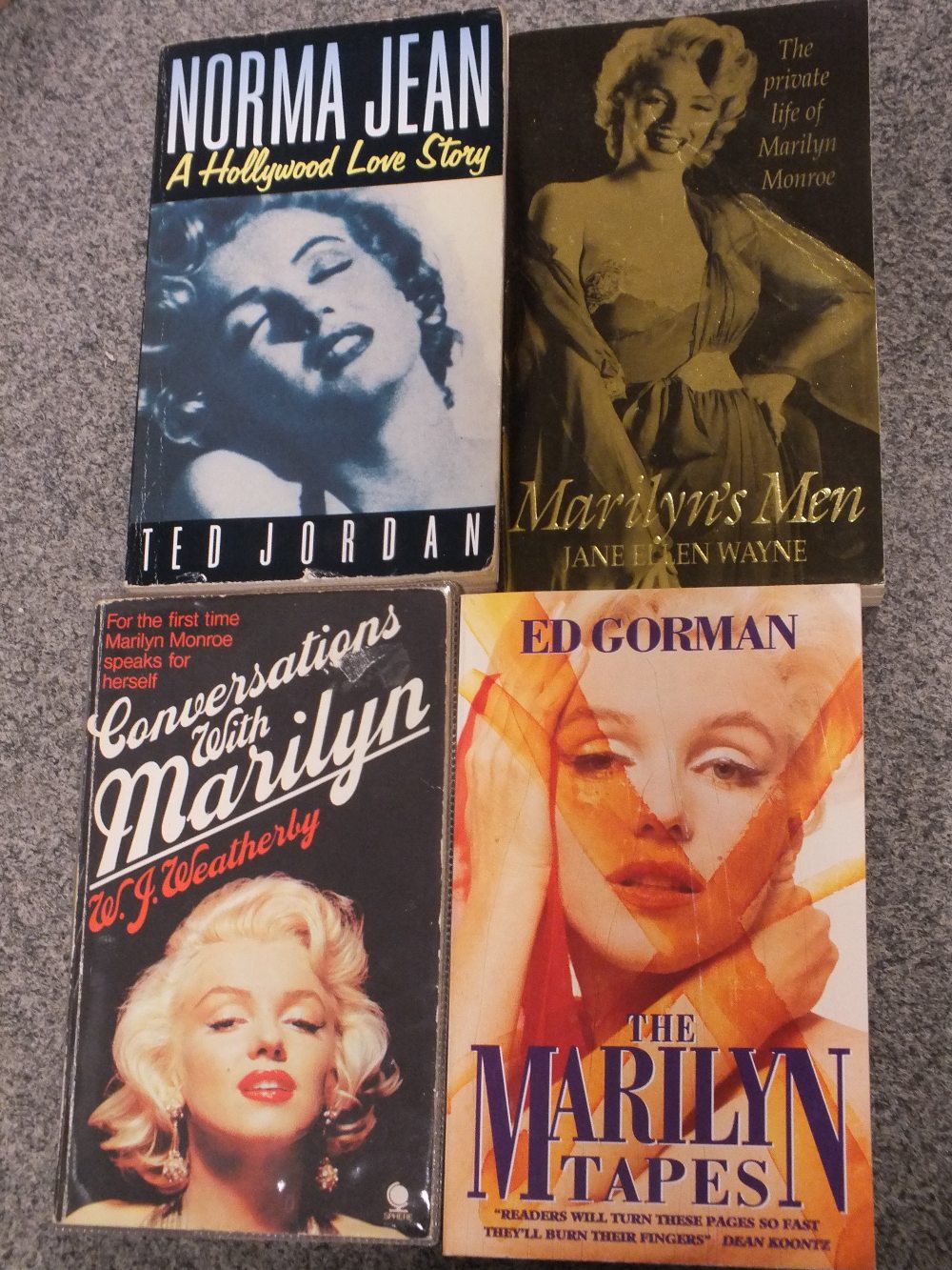 A BOX OF MARILYN MONROE RELATED PAPERBACK BOOKS TO INCLUDE THE POCKET PLAYBOY - Image 5 of 7