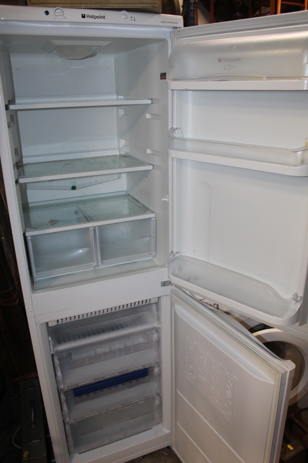 Cassetto Anteriore Per Congelatore Hotpoint - Ricambio Originale Per Modelli FFA52, HM315, RFA52, Ariston E Indesit - 2