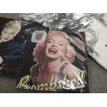 NINE PACKAGED MARILYN MONROE RELATED T- SHIRTS