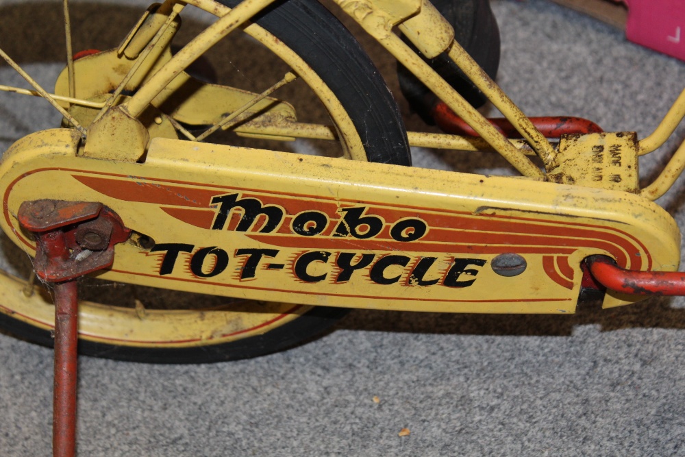 A CHILDS VINTAGE METAL MOBO TOT-CYCLE - Image 2 of 2