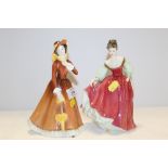 TWO ROYAL DOULTON LADY FIGURES - FAIR LADY HN 2832 AND JULIA HN 2705