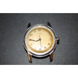 A VINTAGE TISSOT AUTOMATIC BUMPER WRISTWATCH - AS FOUND