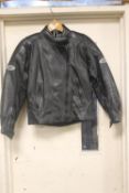 A LEATHER LEWIS CYCLE JACKET