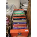 A BOX OF REFERENCE BOOKS TO INCLUDE FIRST EDITIONS