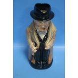 A WINSTON CHURCHILL CHARACTER JUG