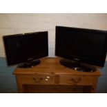 TWO SAMSUNG TV'S 22 INCH AND A 19 INCH SCREEN