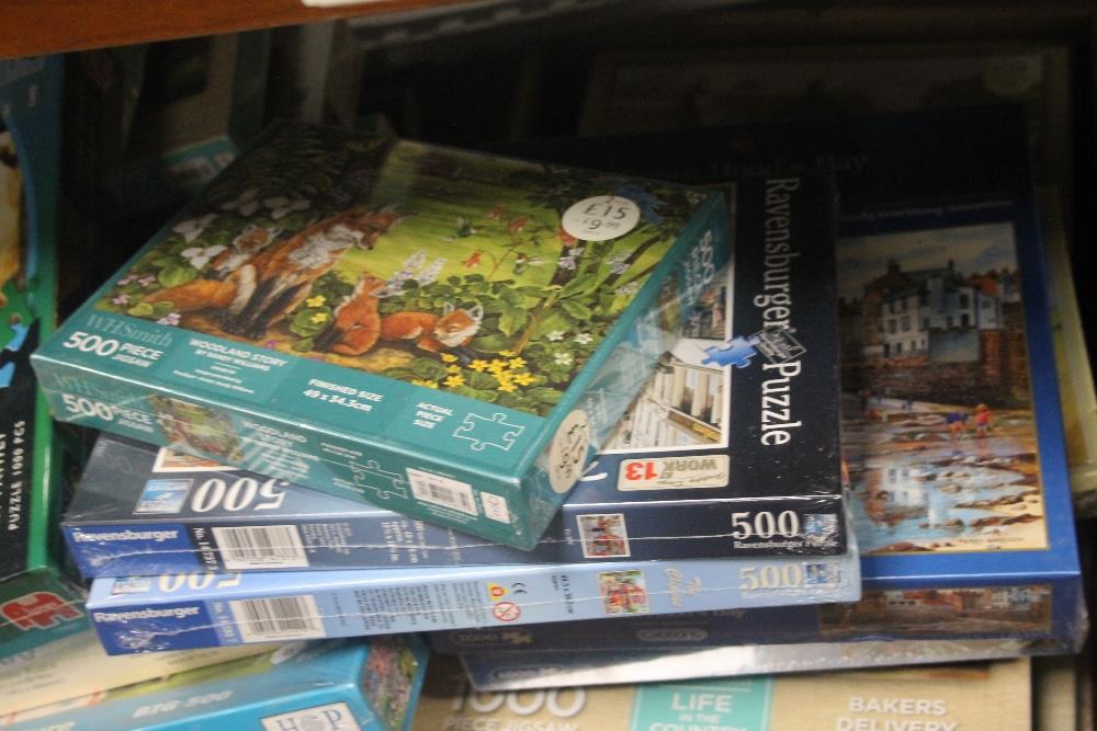 A QUANTITY OF BOXED MAINLY NEW JIGSAWS - Image 2 of 3