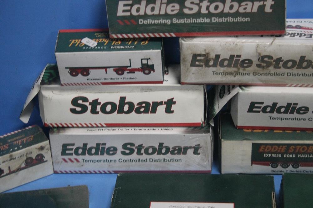 A COLLECTION OF EDDIE STOBART WAGONS AND EDDIE STOBART COLLECTORS PLATES - Image 3 of 4