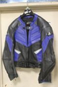 A LEATHER CYCLE JACKET