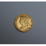 A QUEEN VICTORIA SOVEREIGN DATED 1900