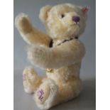 A LIMITED EDITION STEIFF QUEEN ELIZABETH DIAMOND JUBILEE BEAR 1952-2012, No 663659, 03133, white ear