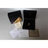 A LIMITED EDITION 2017 PROOF 1/20 KRUGERRAND, number 719 with presentation box and certificate,