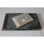 TWO EARLY TO MID 20TH CENTURY SKETCH BOOKS, watercolours and pencil drawings, various subjects,