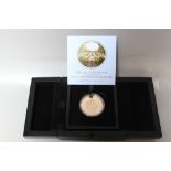 A CASED LIMITED EDITION COOK ISLANDS 916 GOLD PROOF FIVE POUND 60TH ANNIVERSARY OF BIRTH OF DIANA