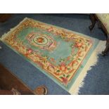 THREE ASSORTED WOOLLEN RUGS