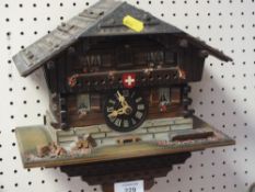 A VINTAGE CUCKOO CLOCK