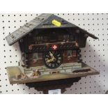 A VINTAGE CUCKOO CLOCK