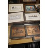 A QUANTITY OF ASSORTED PICTURES AND PRINTS