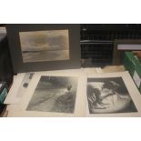 A FOLIO OF PHOTOGRAPHS TO INCLUDE EXHIBITION PHOTOS SIGNED DOROTHY BOYD AND L. H. BOYD, TOGETHER