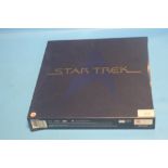 STAR TREK BOXED LIMITED EDITION LASERDISC SET, Pioneer Widescreen Edition No. 544Condition Report: