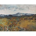 ROBERT BOTTOM (1944). 'Gweedore Country, Co. Donegal', signed lower right and dated '77, oil on
