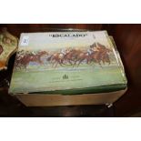 A BOXED VINTAGE ESCALADO HORSE RACING GAME