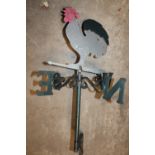 A COCKEREL WEATHER VANE