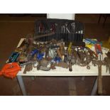 A LARGE QUANTITY OF HAND TOOLS