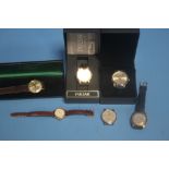 A COLLECTION OF WRISTWATCHES TO INCLUDE BOXED EXAMPLES