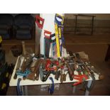 A LARGE QUANTITY OF TOOLS