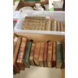 TWO TRAYS OF MISCELLANEOUS BOOKS (TRAYS NOT INCLUDED)