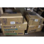 FIVE BOXED SONY HIFI SEPARATES