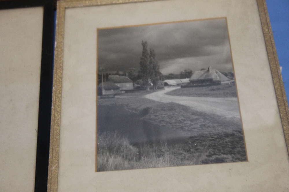 THREE FRAMED ENGRAVINGS TO INCLUDE 'THE FERRY' BY J. GALE, ' A CHURCH INTERIOR', A. YANN AND A - Image 4 of 4