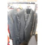 A VINTAGE TWO PIECE SUIT TOGETHER WITH A MARLSBRO JACKET