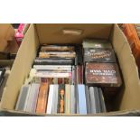 A BOX OF DVDS TO INCLUDE BOXED SETS