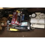 A QUANTITY OF SUNDRIES TO INCLUDE TEASMADE, MINI COMPRESSOR, CAMERA SMALL SUITCASE ETC.