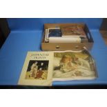 A QUANTITY OF ART BOOKS ON ORIENTAL SUBJECTS, BERNINI, MODIGLIANI ETC AND A QUANTITY OF PRINTS ETC.