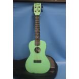 A KALA WATERMAN UKELELE, CASED