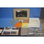 PHOTO ALBUMS AND LOOSE PHOTOS TO INCLUDE 1940S BOMBAY, SINGAPORE, HONG KONG, GIBRALTER, MILITARY