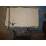 A PLANER'S TECHNICAL DRAWING BOARD / STAND