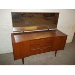 AN AUSTIN SUITE TEAK RETRO DRESSING TABLE